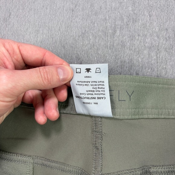 Free Fly‎ Pants Mens 38x32 Gray Nomad Chino Performance Stretch - Picture 5 of 13